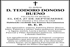 Teodoro Donoso Bueno